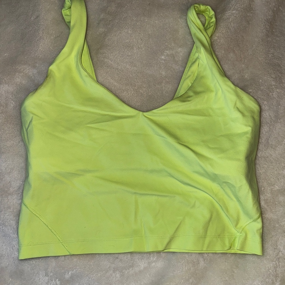 Lululemon Yellow Align Tank